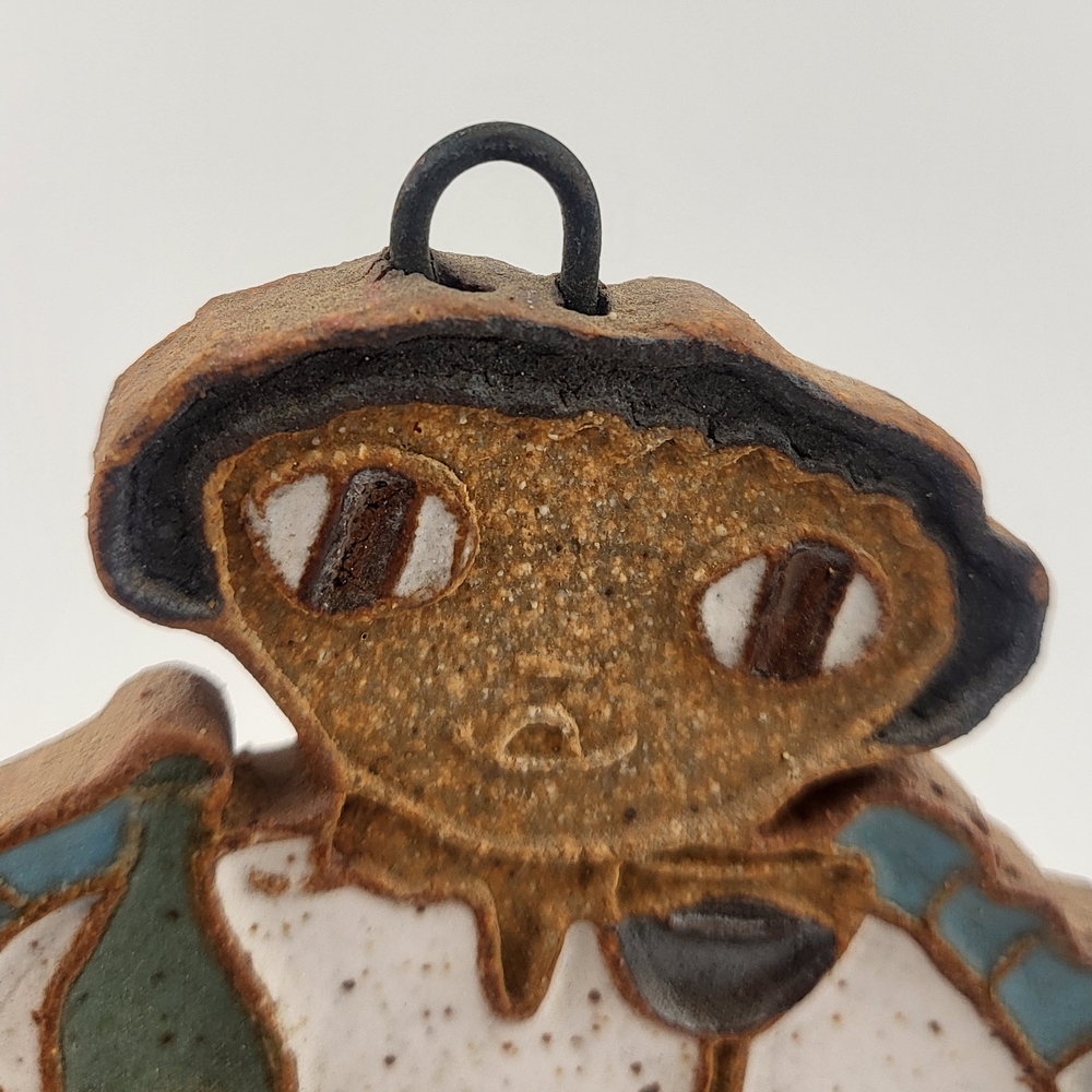 Vintage Ceramic Angel Christmas Ornament - Picture 10 of 11